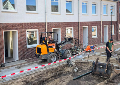 Gefaseerde aanleg openbare ruimte in woonwijk || Heesch