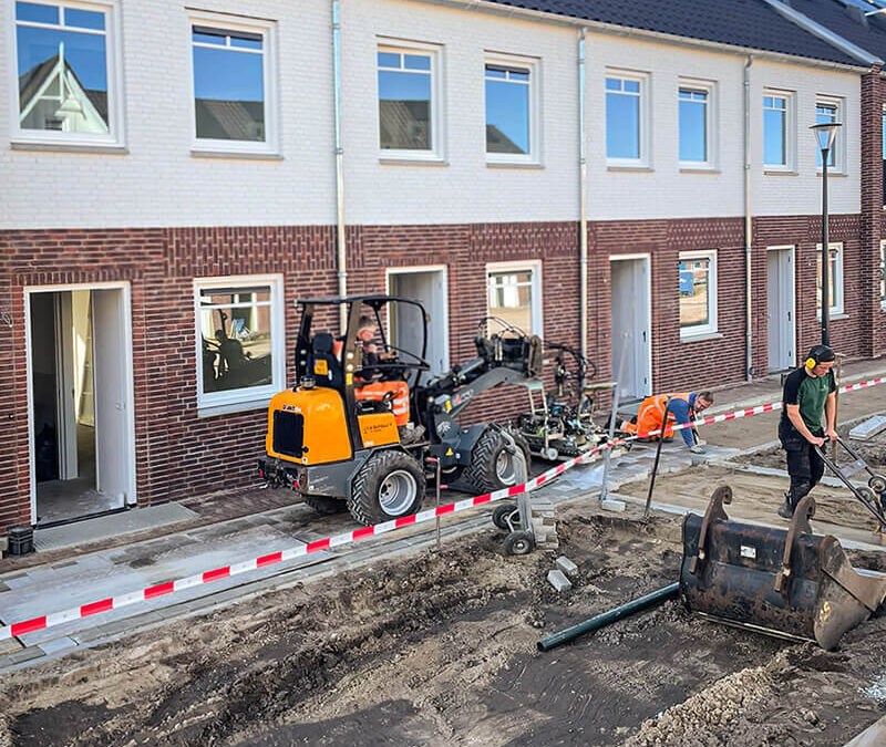 Gefaseerde aanleg openbare ruimte in woonwijk || Heesch
